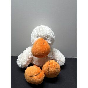 Duck Daisy Plush Stuffed Animal Toy With Orange Beak & Feet For Kids - Approx 12